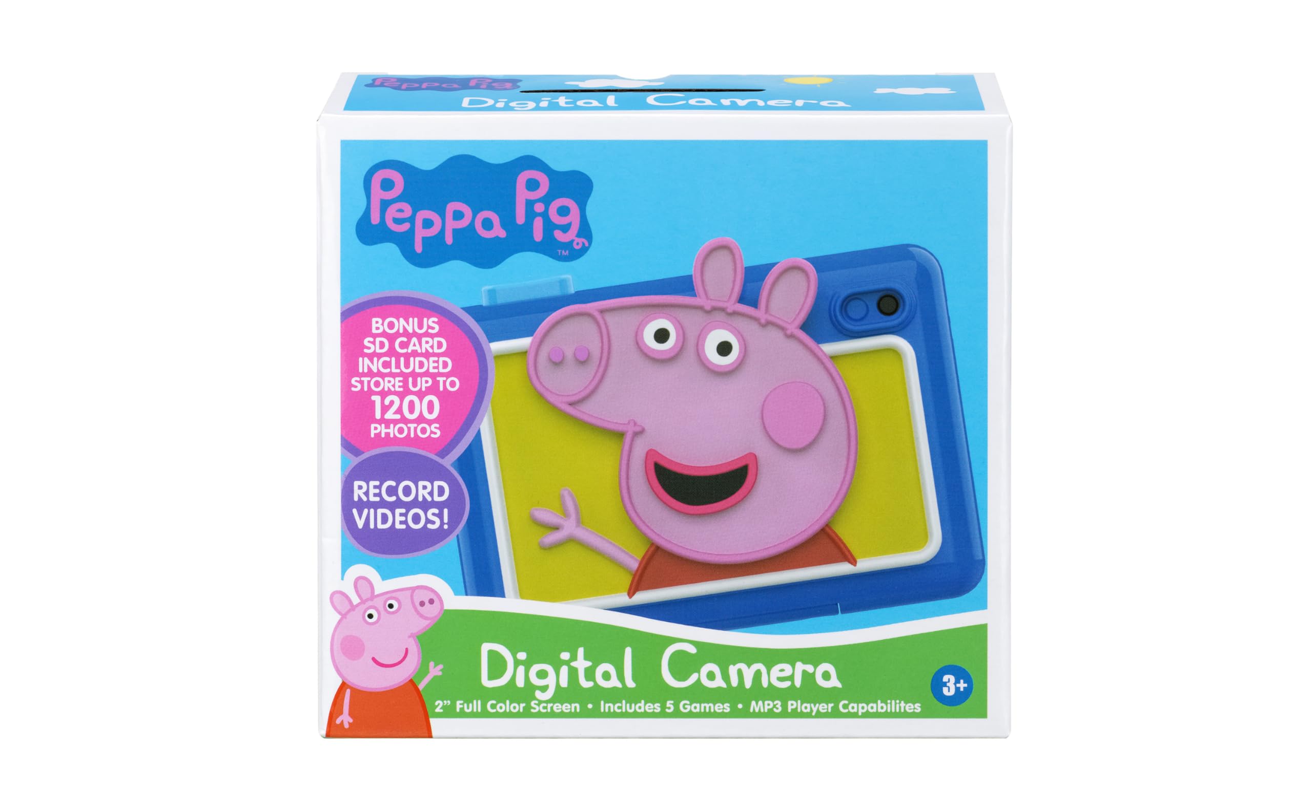 Peppa Pig Camera – Interactieve Speelgoedcamera Met Geluid, Licht En Themamuziek – Voor Kids Vanaf 18 Maanden
