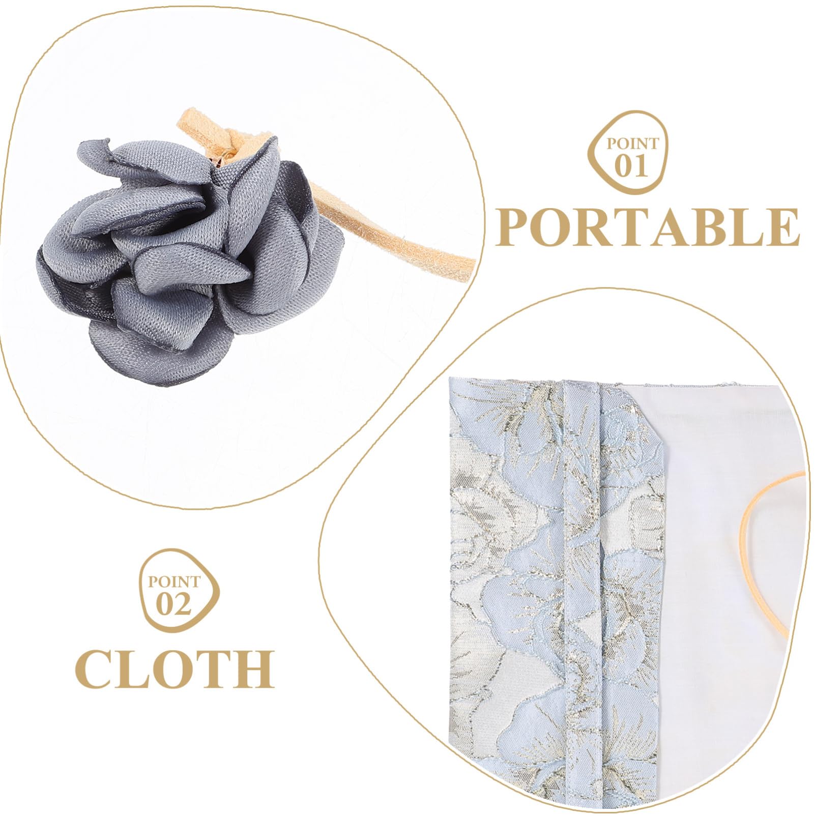 DOITOOL 5 Pezzi Custodia per Libri Decorativa Copertura Protettiva per Amanti Dei Libri Design Chic per e