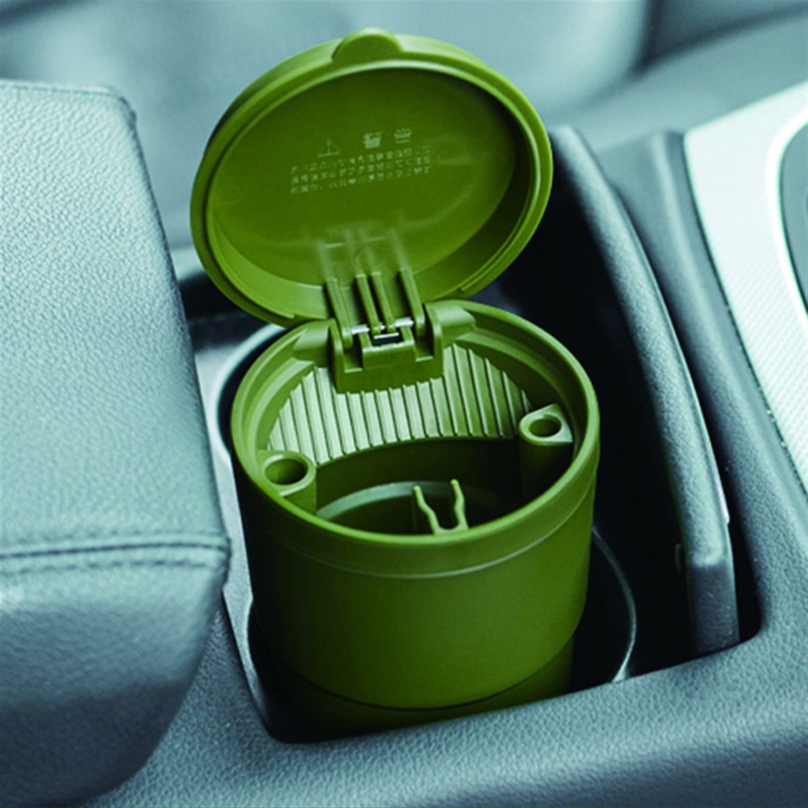 MRKU Cendrier Portable en céramique pour Voiture, Seau à déchets pour Accessoires Fumeurs, Facile à Nettoyer