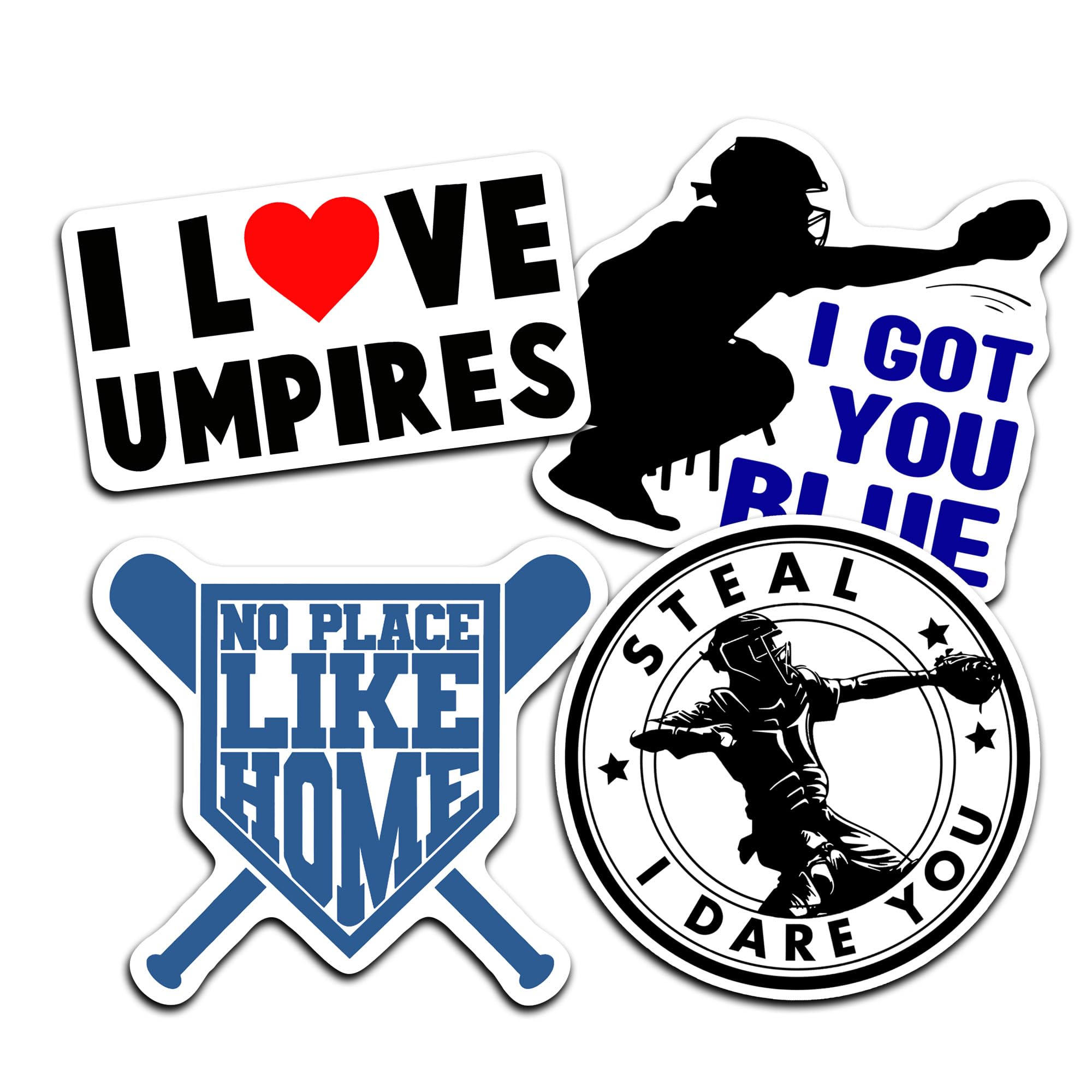 I Love Umpires Sticker