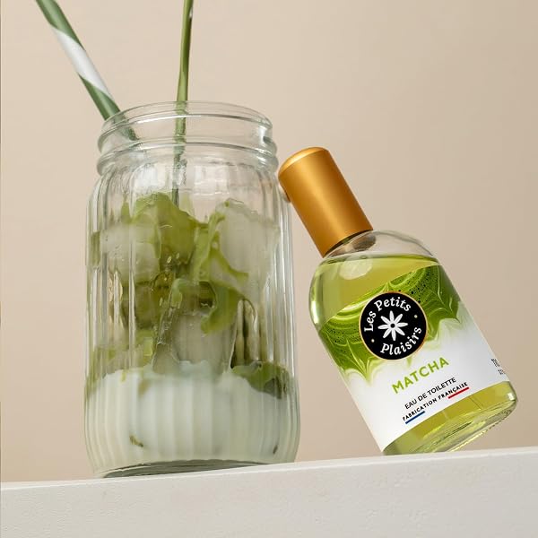 Les Petits Plaisirs – Eau de toilette Matcha – Parfum femme gourmand 110ml – Notes matcha, chocolat blanc & vanille – Fragrance poudrée et délicate - 3