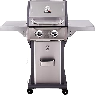 review Royal Gourmet 2-Burner Patio Propane Gas Grill (Stainless Steel)