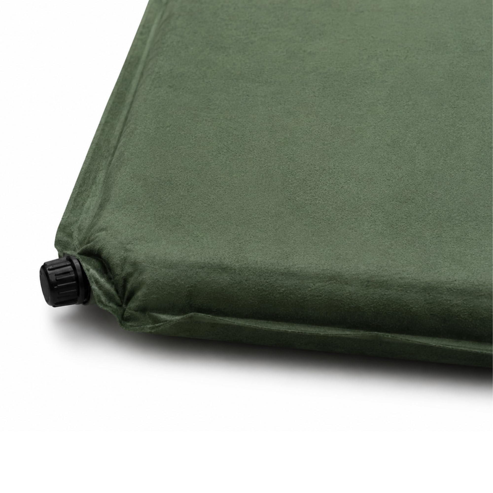 Dwuosobowa Mata Samopompująca 188x130x5 cm, Mata Turystyczna Kempingowa, Materac Samopompujący z Poduszką, Antypoślizgowa, Do Namiotu, Na Camping i Biwak