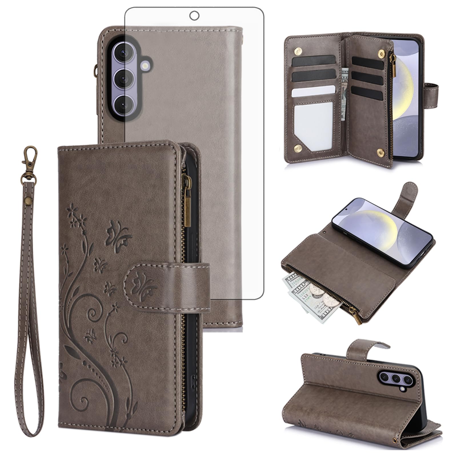 Coque Samsung S24 Plus YM020 gris ajustement parfait - 8