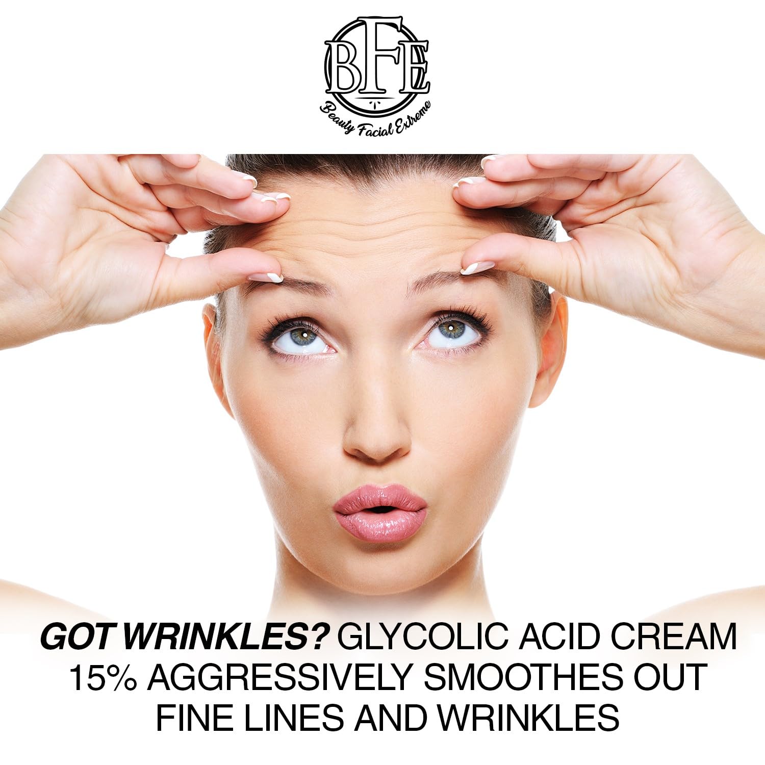 Glycolic Acid 15% Anti-Wrinkle Cream- Extra strength Alpha Hydroxy Acid Enhanced with Green Tea Extract. Improves Complexion & Smooths Out Fine Lines & Wrinkles - Image 4