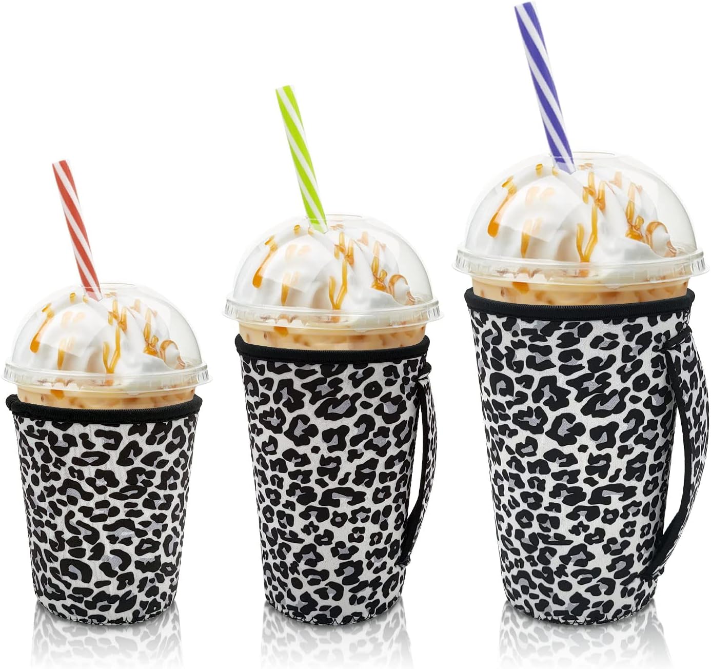 AJLTPA Iced Coffee Sleeve Insulator Sleeves for Cold Drinks