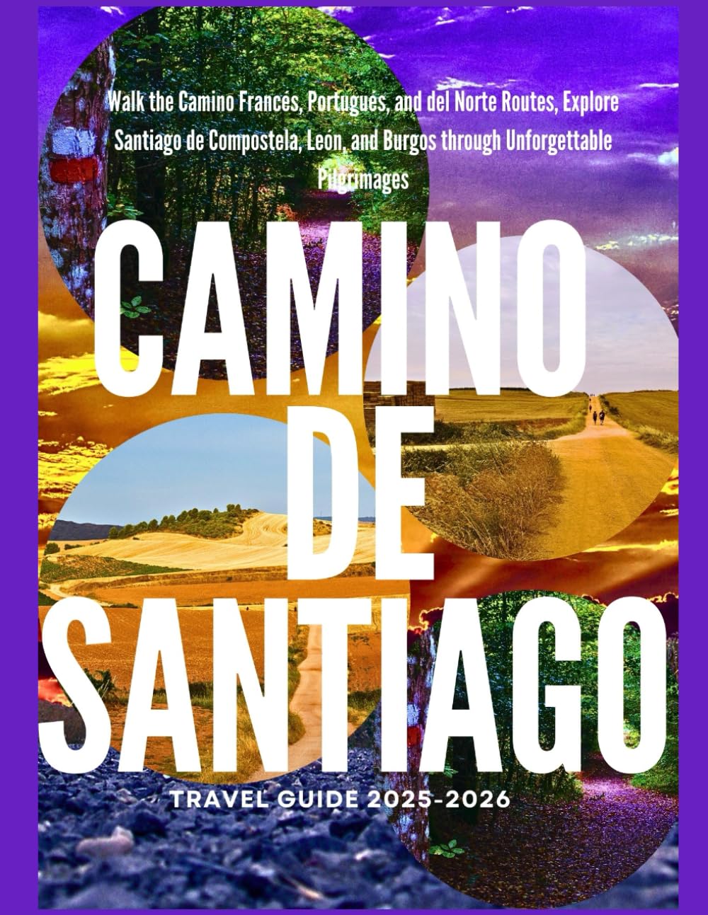 CAMINO DE SANTIAGO TRAVEL GUIDE 2025–2026: Walk the Camino Francés, Portugués, and del Norte Routes, Explore Santiago de Compostela, León, and Burgos through Unforgettable Pilgrimages