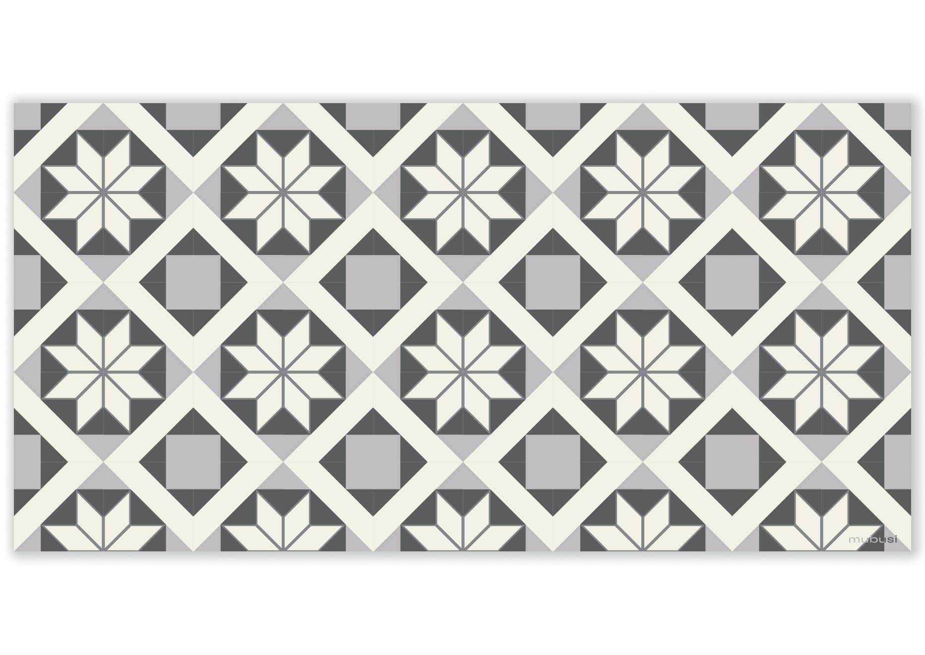 mubusi Alfombra Vinílica Cocina Salón - Varios Tamaños - (Sur Gris 60x120 cm)