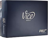 Vice Pro Plus Golf Balls: Thin Urethane Cover, Compression 100 for Max Distance, Spin & Control
