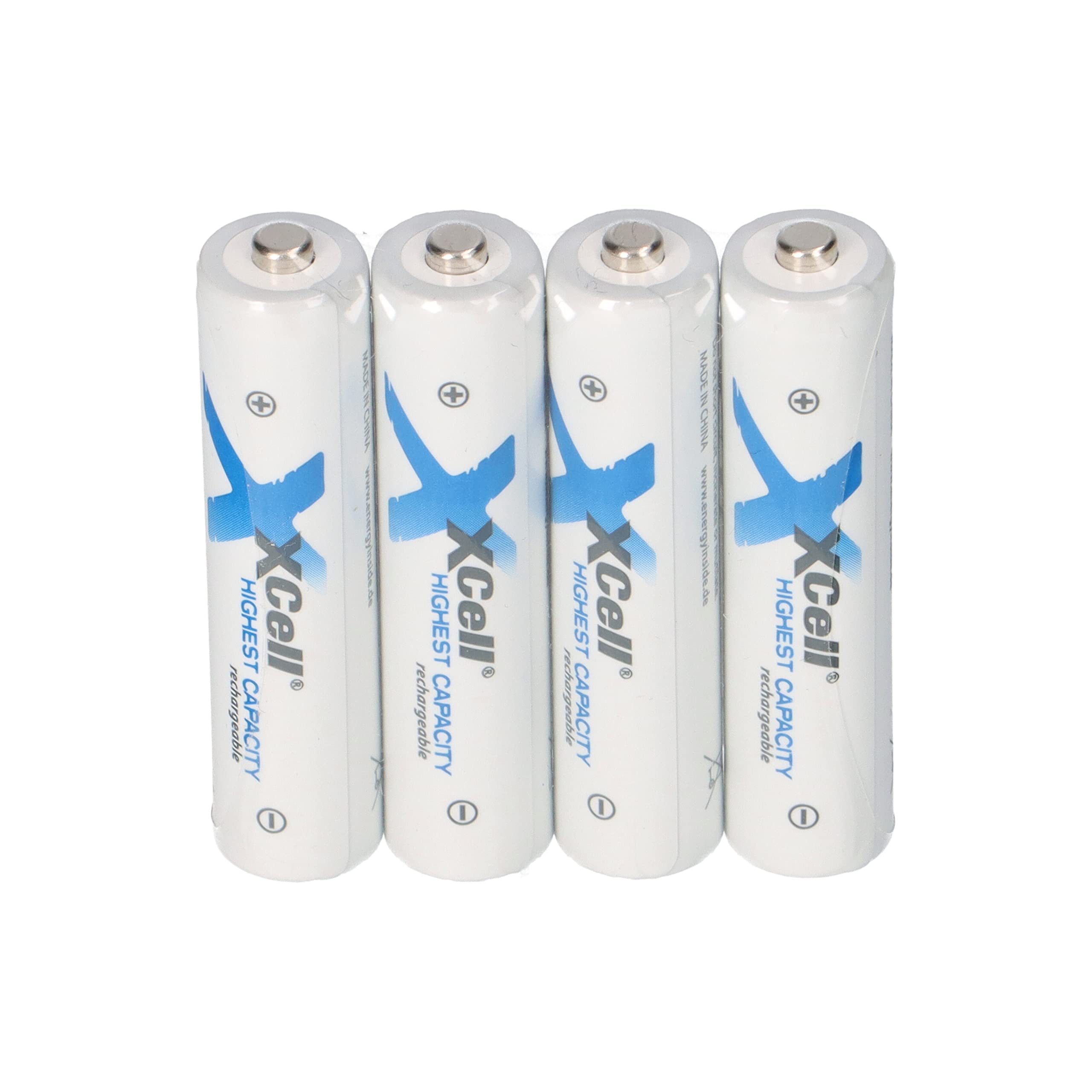 20 batterie tipo 1150 mAh, 1,2 V, NiMH Micro AAA, ricaricabili ad alta capacità, bassa autoscarica, ideali per flash, controller Wii e Xbox (20 x AAA)