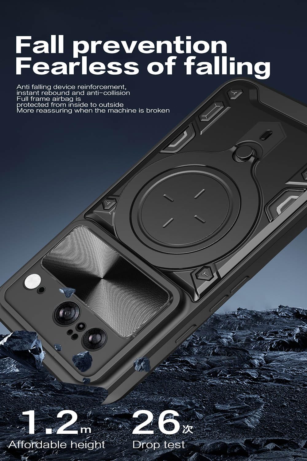 UPLAI Coque Pour Realme 11 Pro 5G/Realme 11 Pro Plus 5G, Très Mince Dégradé De Couleur Verre Trempé Antichoc Housse, Souple TPU Silicone Mode Coloré Étui.Bleu Rouge