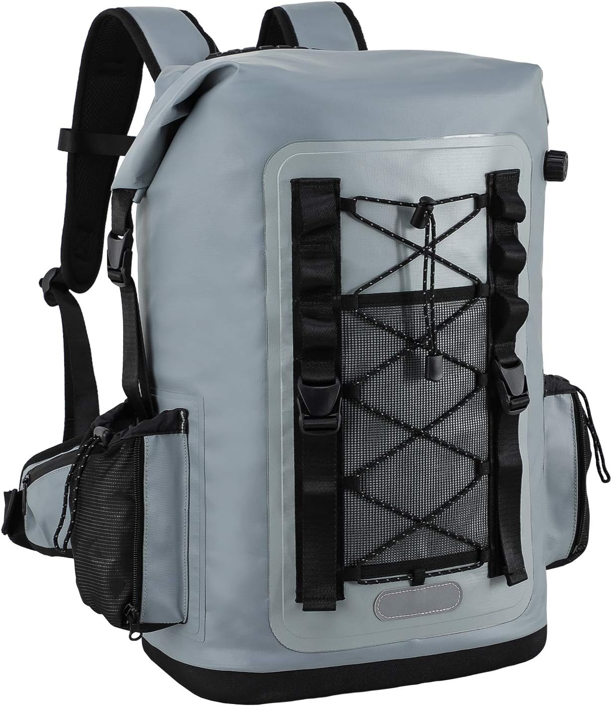 MIER 100% Waterproof Insulated Backpack Roll Top Soft Cooler Bag Hiking Beach Fishing Kayaking,30L/50L