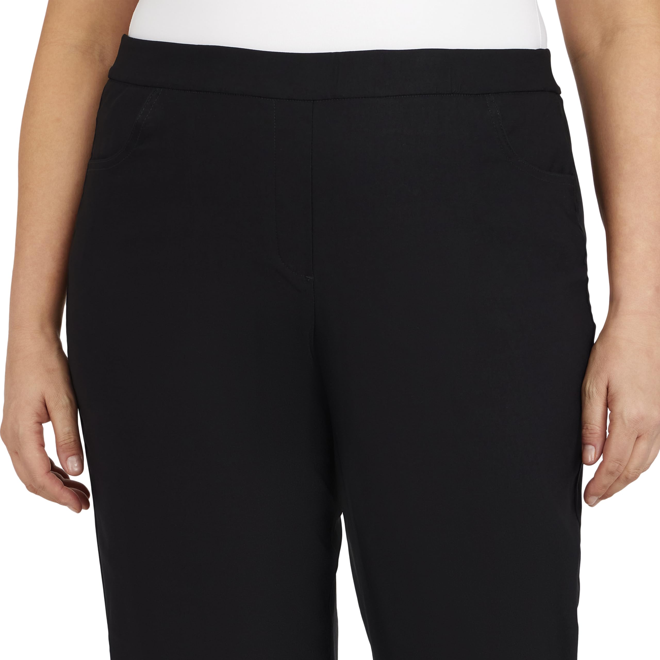 Alfred Dunner Allure Slimming Petite Stretch Pants - Modern Fit - Pantalones Mujer
