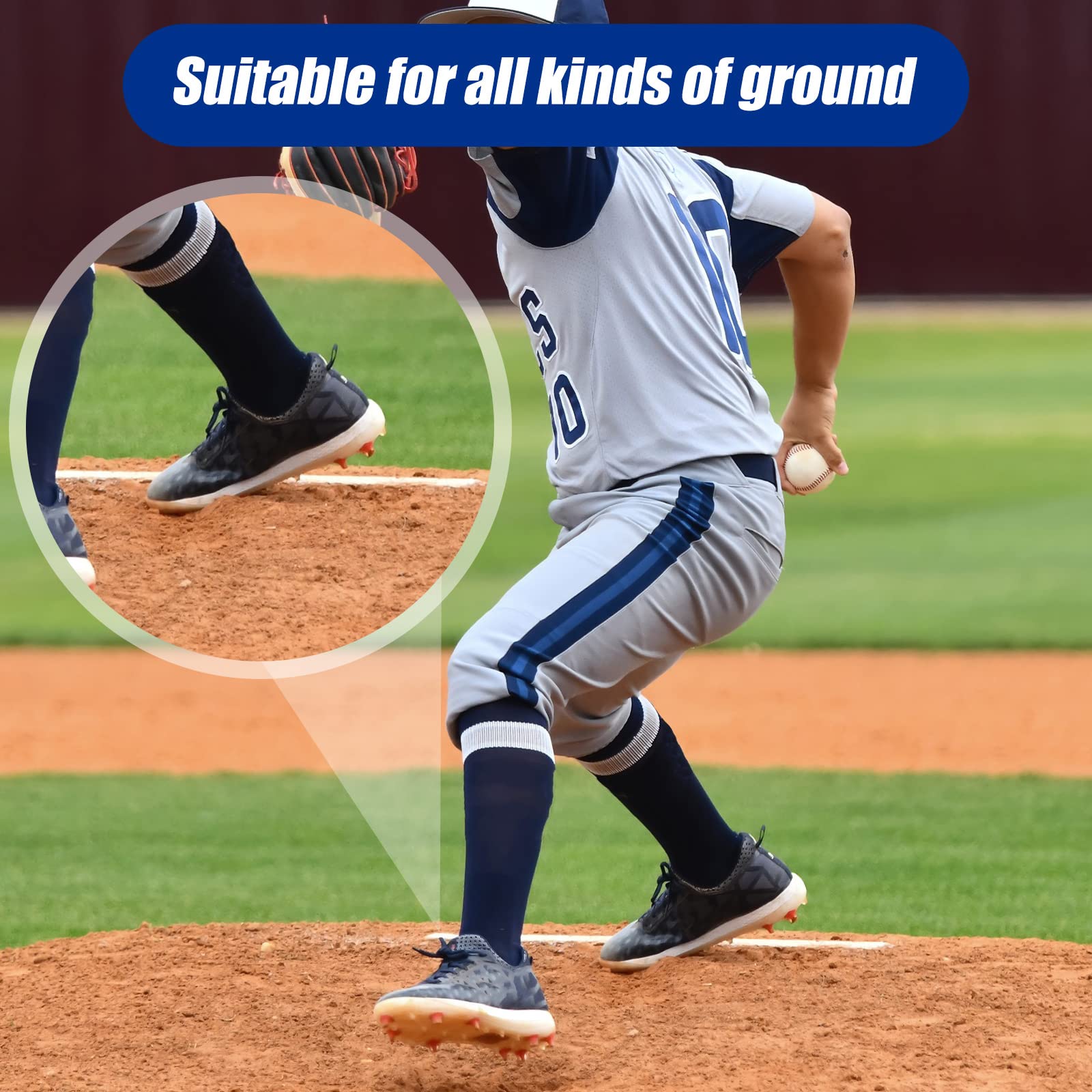 Monticule de lancer portable, accessoire d'entraînement de baseball de 79 cm pour