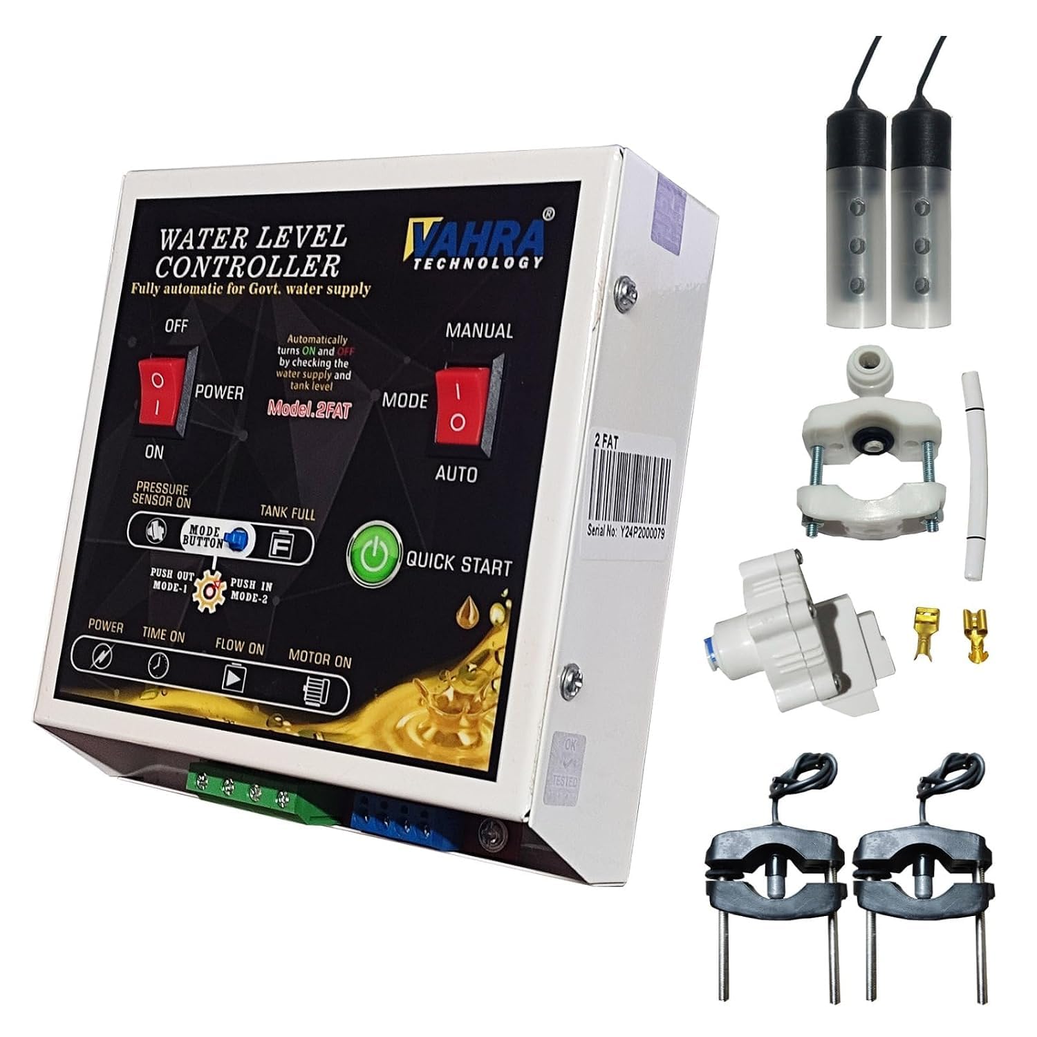 Fully Automatic Water Pump & Tank Level Controller | VAHRA Technology Water Management Device-image-23