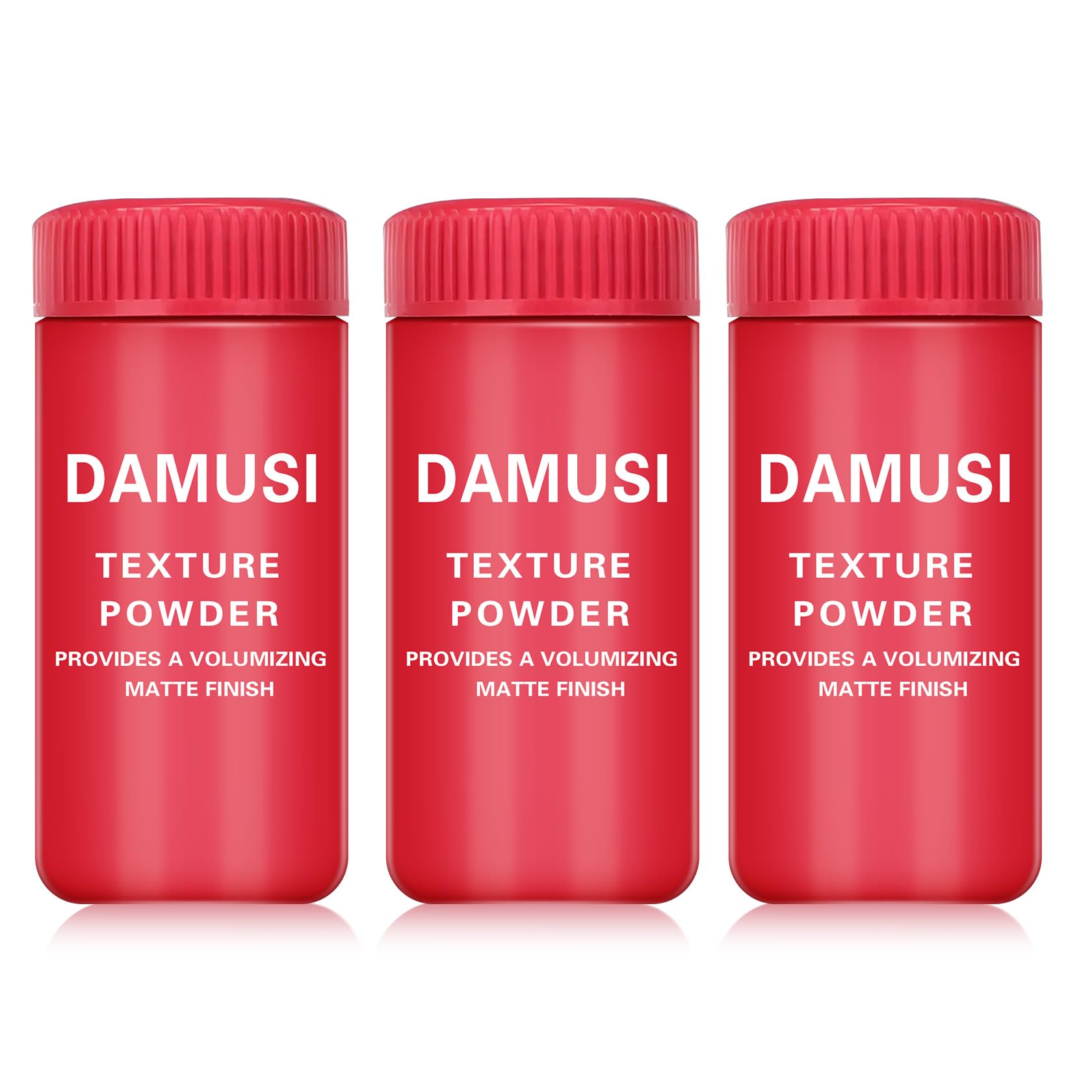 DAMUSI 3PCS Hair Texture Powder for Men Fluffy Hair Powder for Women Oil Control Keep Soft All Day