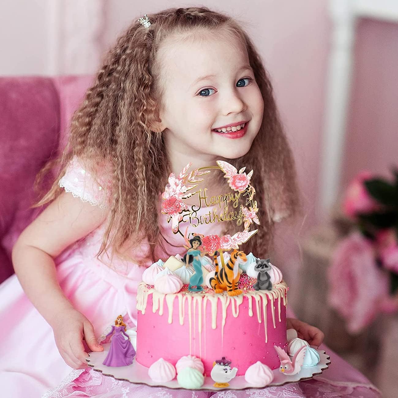Topper per Torta, Mini Figure Cake Topper Set, Decorazione di Torte per Feste, Minifigure Decorazioni Torta Compleanno, Mini Figurine per Decorazione Torta di Compleanno per Bambini Ragazzo