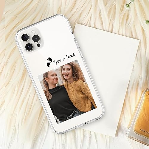 Miniatura 6 de Personalized TPU Soft Phone Case for iPhone 17161514131211 Pro Max Mini XR XS X - Custom Picture Case, Valentine's, Christmas, Birthday Gift for