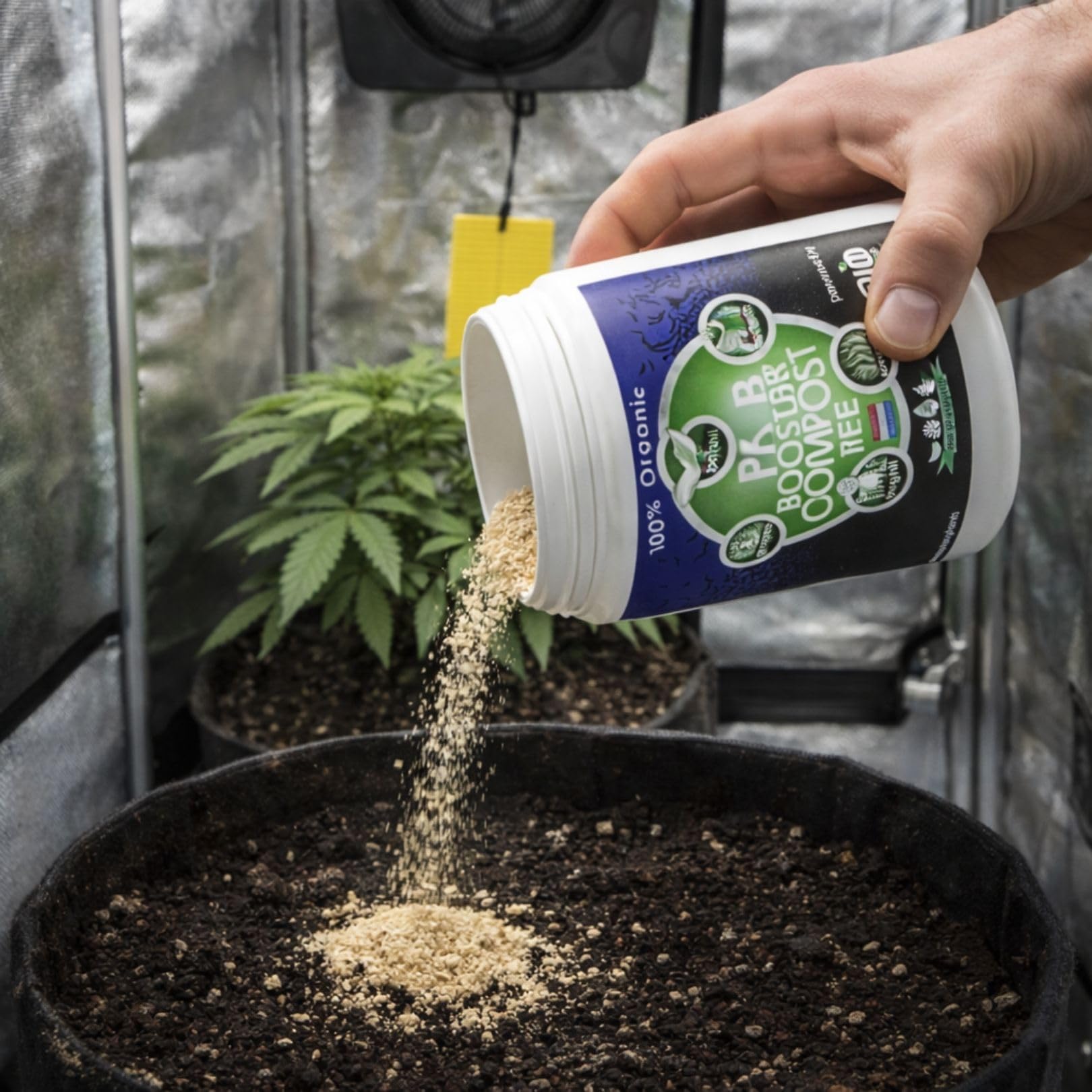 Weedness BioTabs Pk Booster Compost Tea 2 Kg - Naturdünger Grow Flüssig Bio Orchideen Bonsai Organische