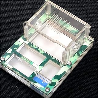 ANT Mini DIY Acrylic Flat Farm Nest with Feeding Area House for Queen Laying Eggs Anthill with Moisturizing Zone (Spring)