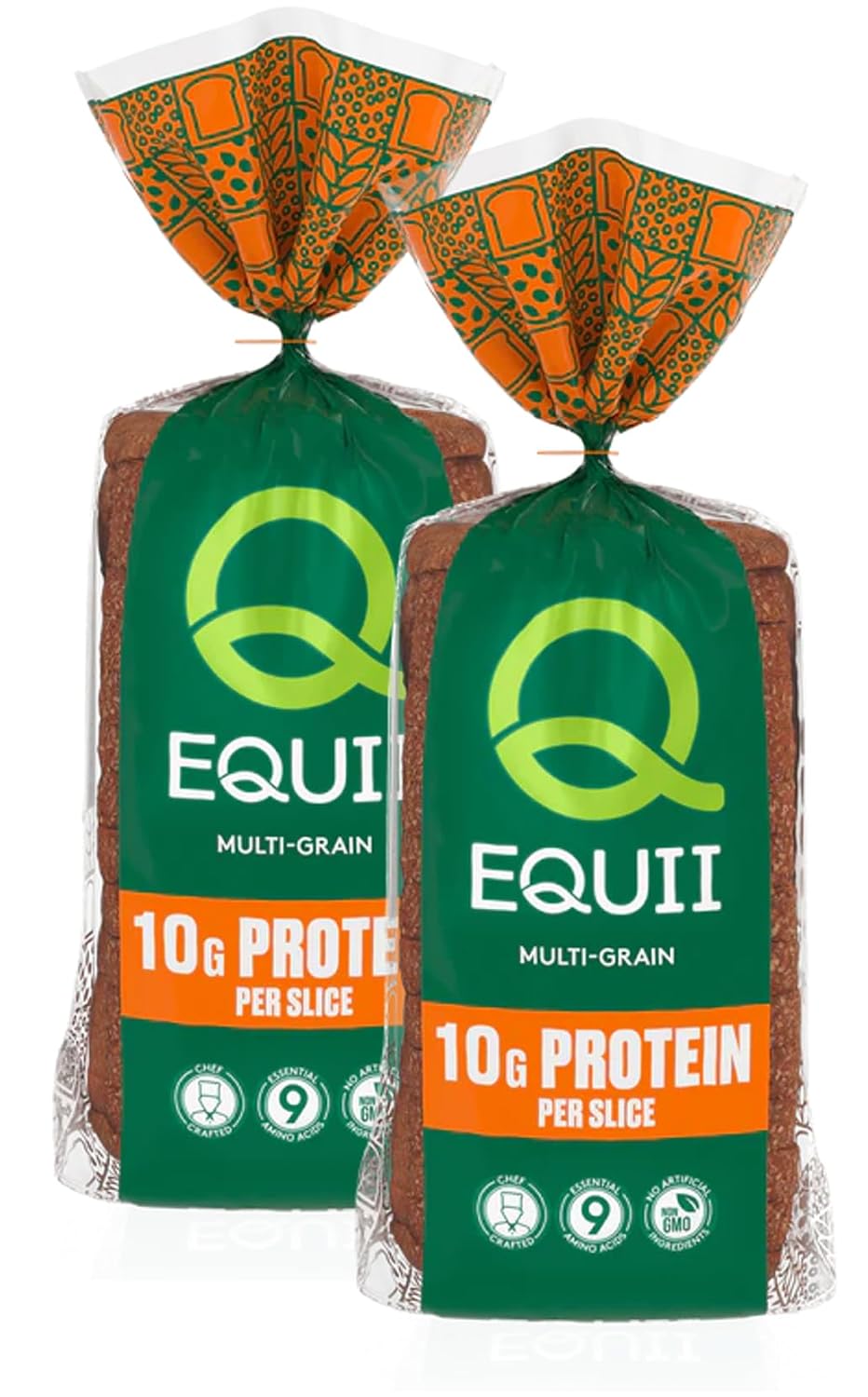 EQUII Protein Bread Multigrain Regular Sliced 2 Pack
