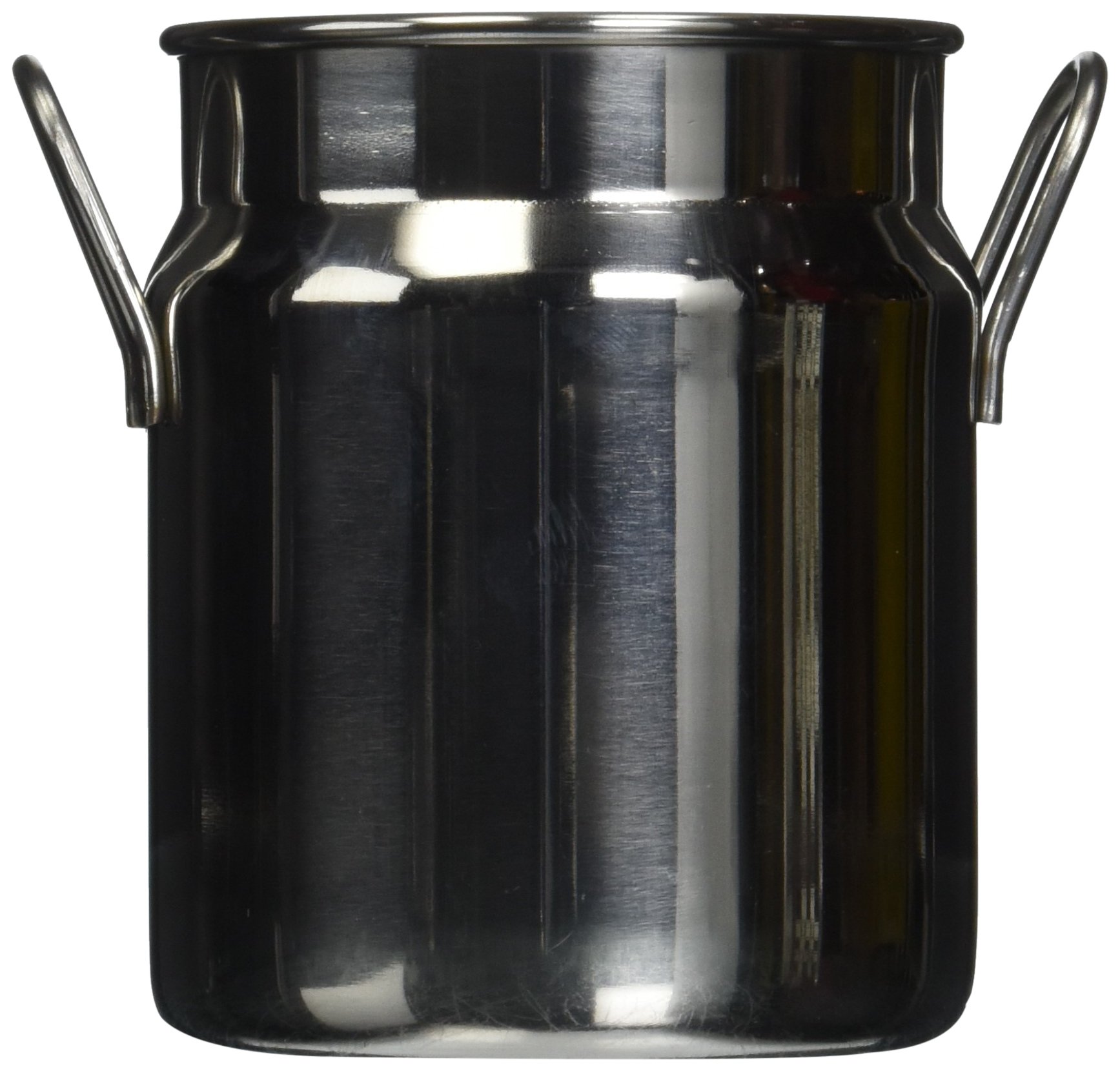 American Metalcraft MICH10 Milk Cans, 3.25" Length x 3.25" Width, Silver