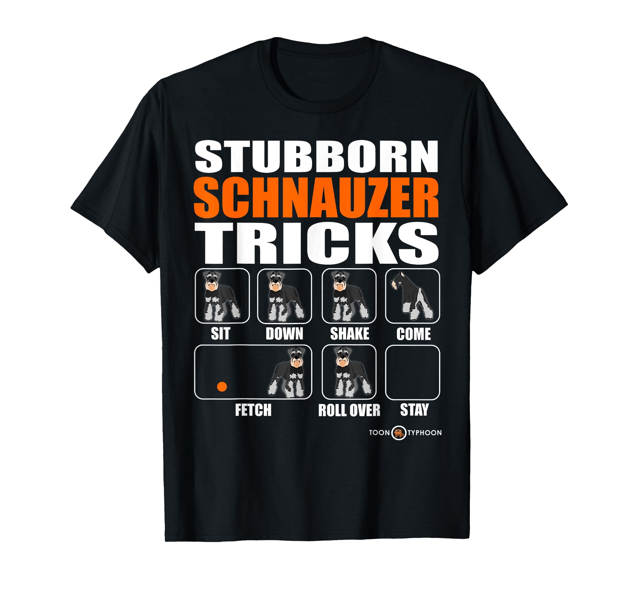 Stubborn Schnauzer Tricks, Black