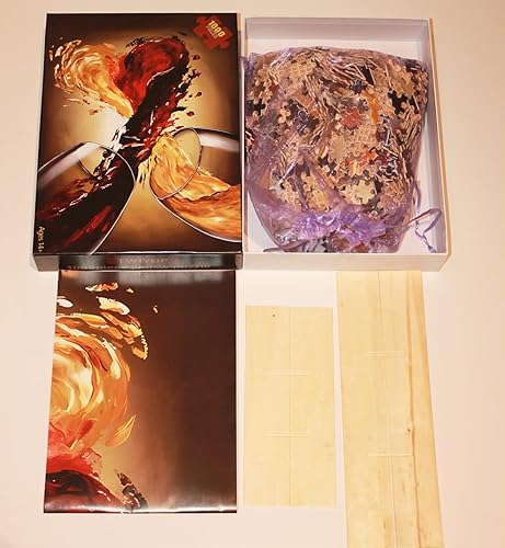 Miniatura 8 de Rompecabezas para adultos, 1000 piezas, diseño de vino tinto champán, pintura Art Deco para el hogar