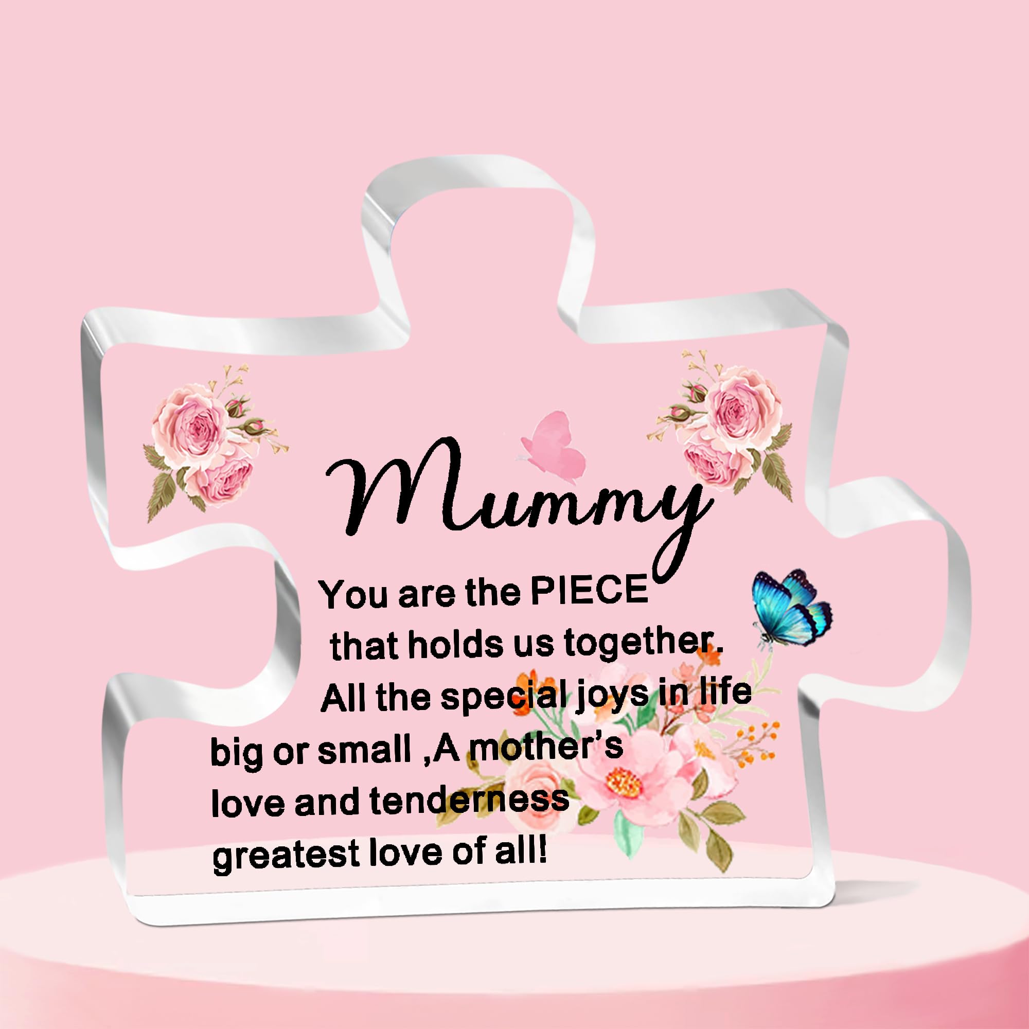 Regalo per la mamma della mia ragazza per il compleanno Targa personalizzata per la festa della mamma dal fidanzato della figlia, regalo per ricordo della famiglia - Italia