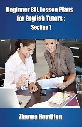 Beginner ESL Lesson Plans for English Tutors