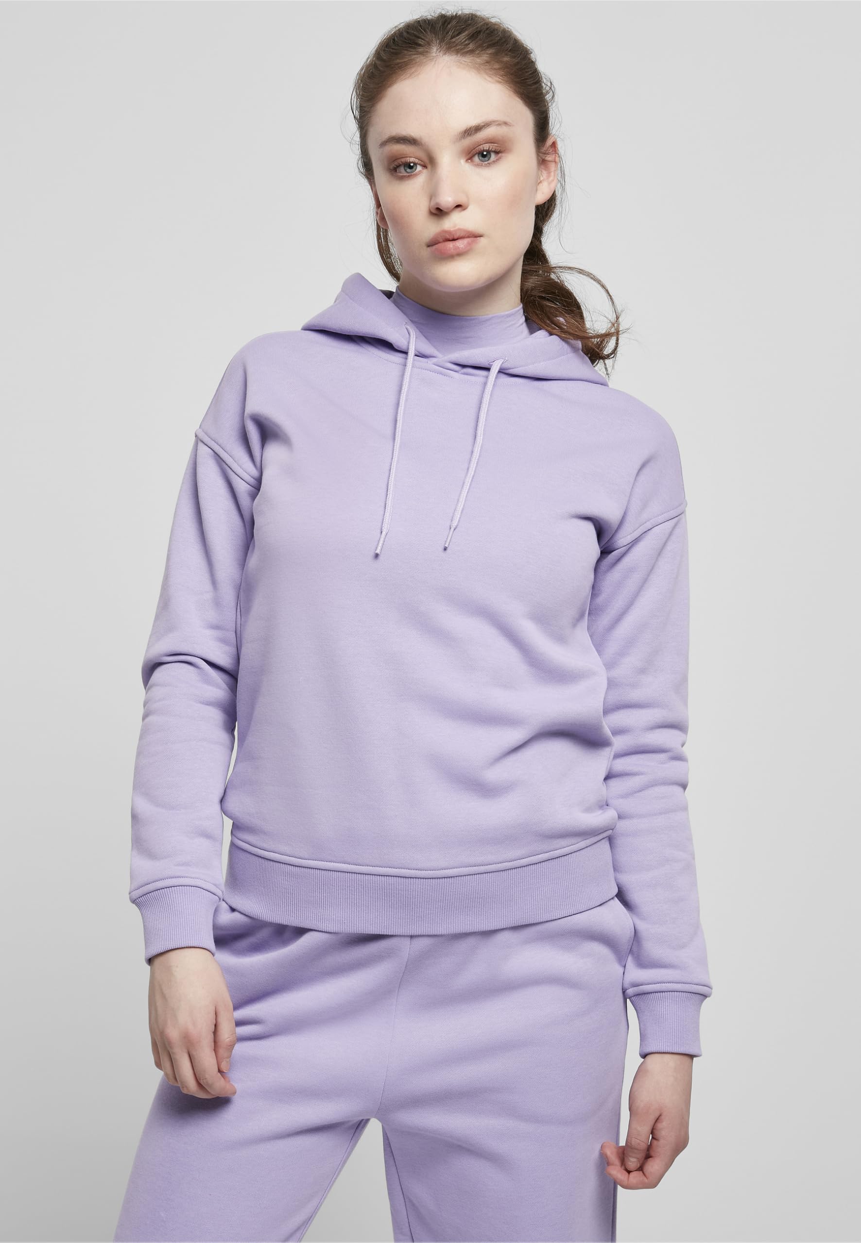 Urban Classics Ladies Hoody Frauen Kapuzenpullover Oliv Basics