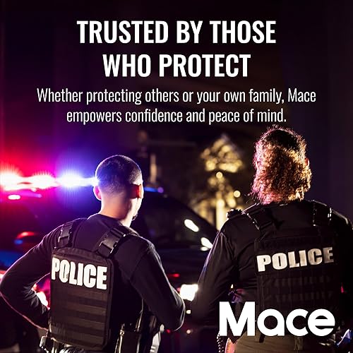 Miniatura 5 de Mace Brand Pepper Gel Magnum 3 Magnum 4 Magnum 9 or Night Defender with LED Light Black