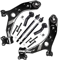 Vista 127 de Detroit Axle - Kit de extremo delantero para Chrysler 300 Dodge Charge 2011-2018 Challenger, 2 brazos de control traseros inferiores, 2 barras