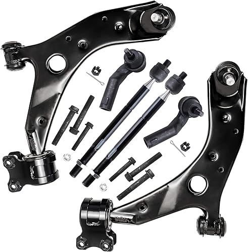 Miniatura 128 de Detroit Axle - Kit de brazos de control inferiores delanteros para Jeep Grand Cherokee Dodge Durango 2011-2015 2012 2013 2014, 2 brazos de control