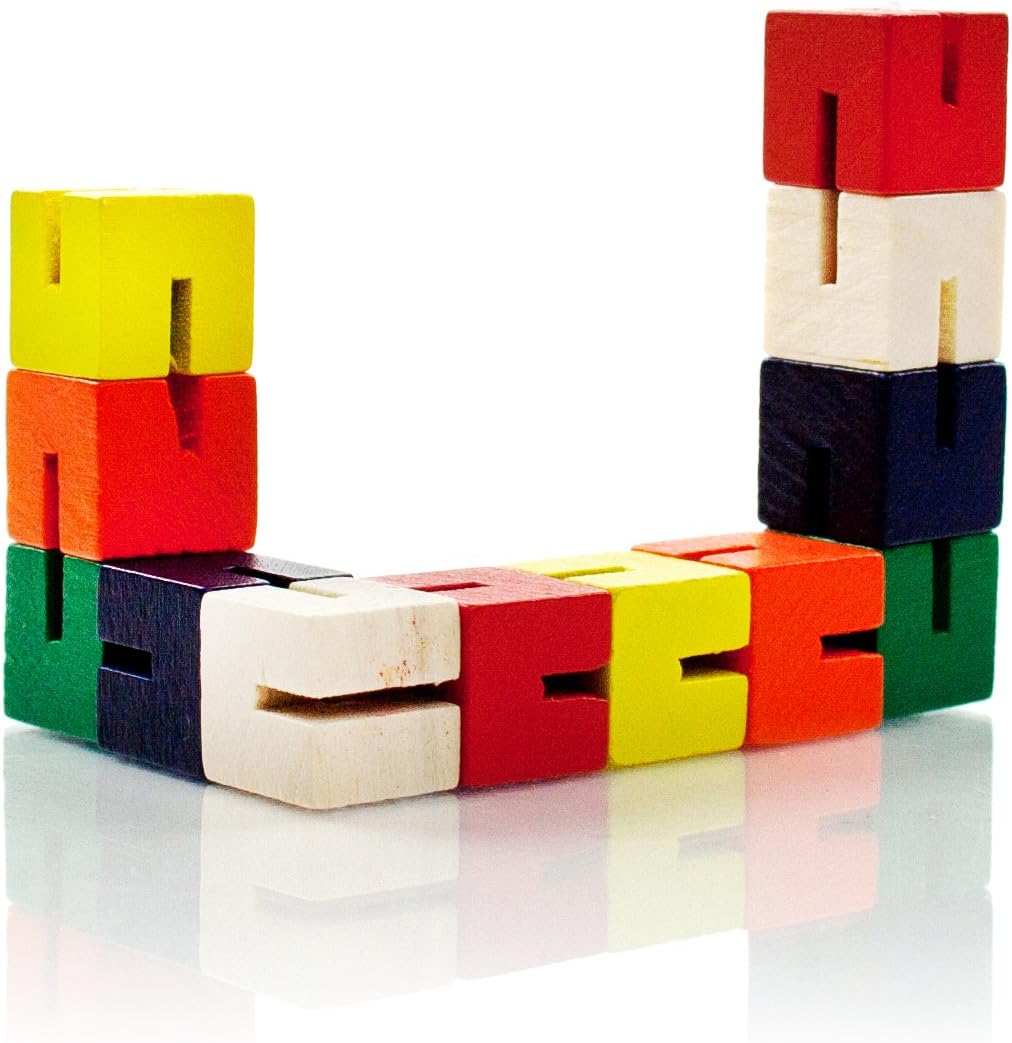 Pack of 4 Twist and lock blocks