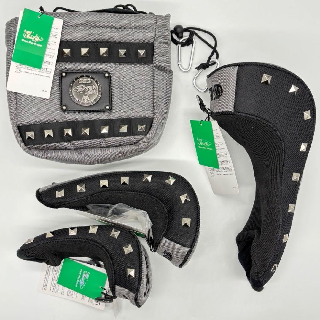 【未使用】 ダンスウイズドラゴン ヘッドカバー 4点セット ダンスウイズドラゴン ヘッドカバー 4点セット DANCE WITH DRAGON