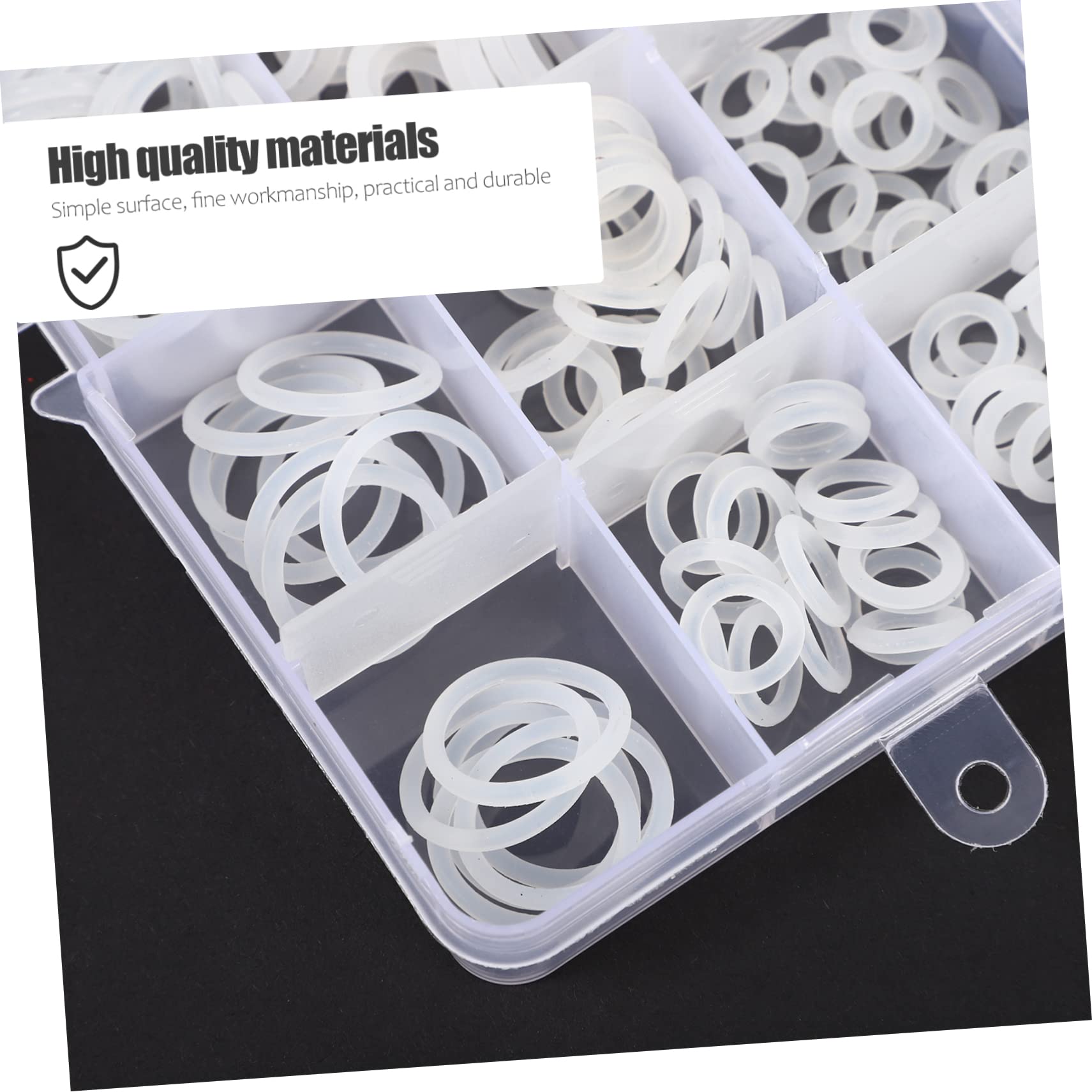 TOPBATHY 3 Set Rondelle Nylon Assortite Da Guarnizioni Impermeabili Per Riparazioni Idrauliche E Meccaniche Alla Corrosione E Alla Stoccaggio Conveniente E Applicazione 260 Pezzi*3