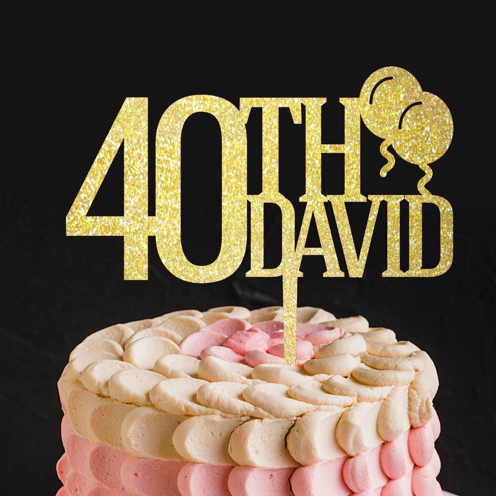 Décoration De Gâteau D'anniversaire à Talons Hauts - Personnalisé