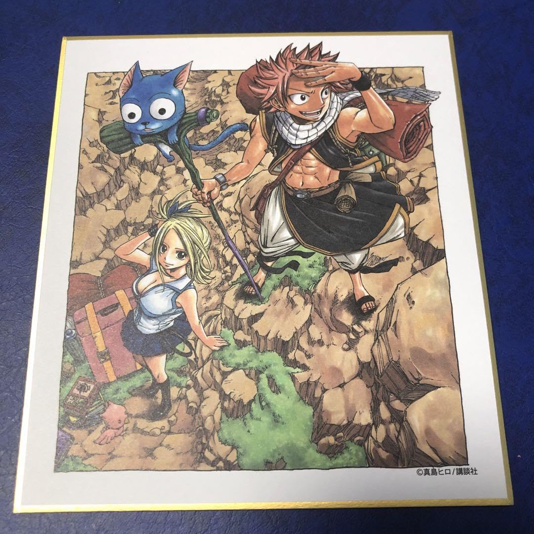 Amazon.co.jp: ルーシィ ナツ ハッピー トレーディングミニ色紙  