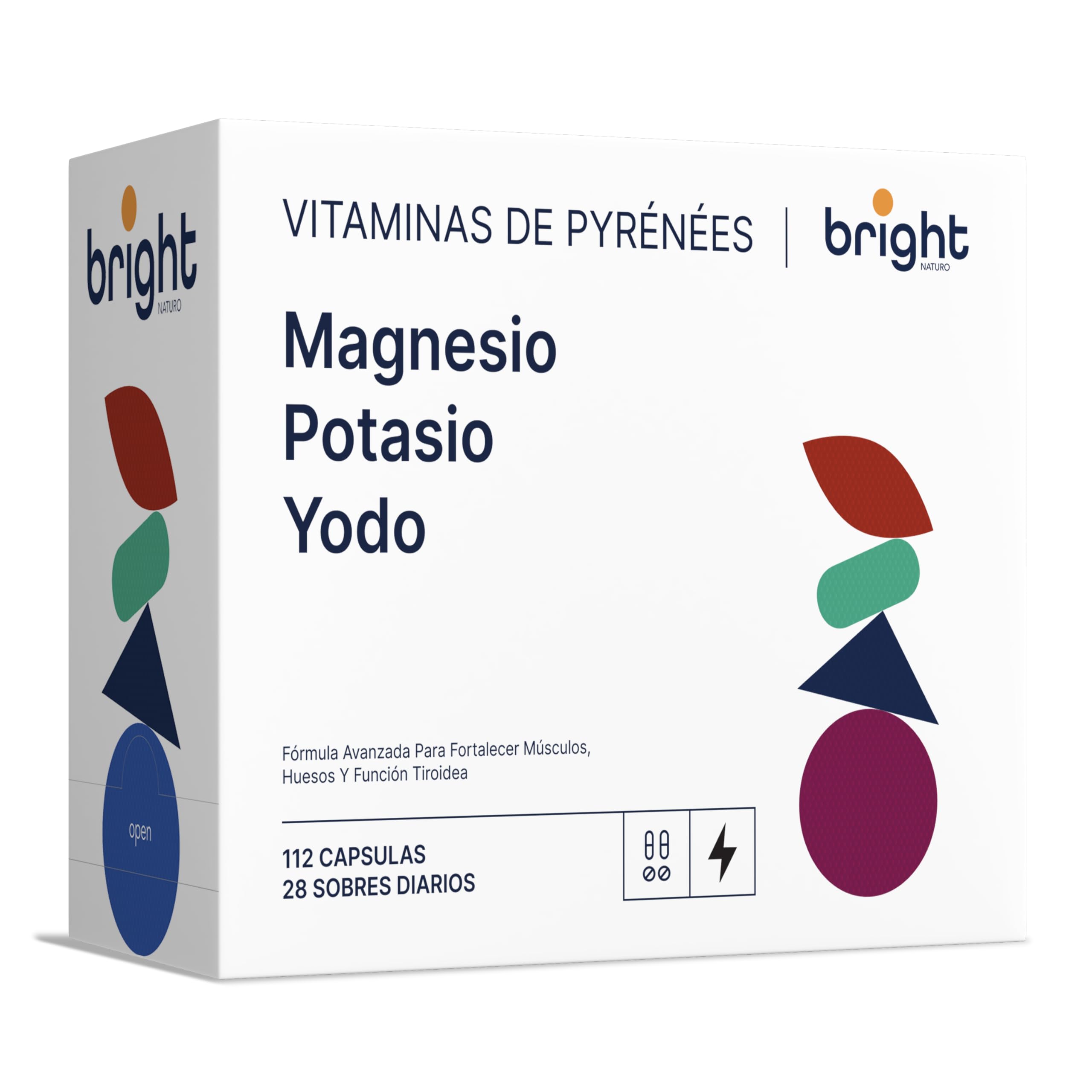 Potasio Magnesio y Yodo – Energía, equilibrio y fortaleza | 28 Dosis Diarias