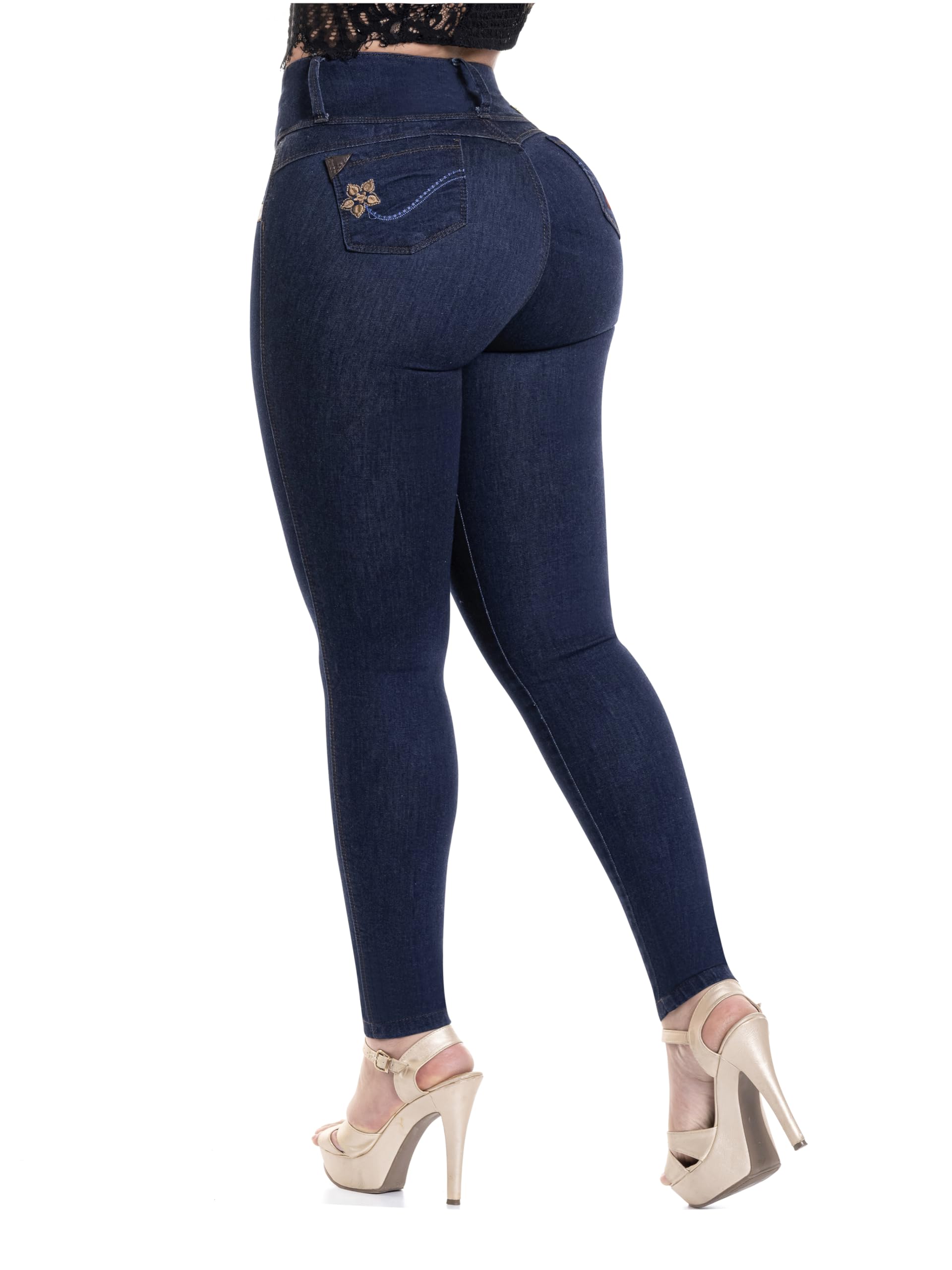 Butt Lifting Jeans | Pantalones Colombianos Levanta Cola | High Waisted Jeans for Women | Colombian Jeans