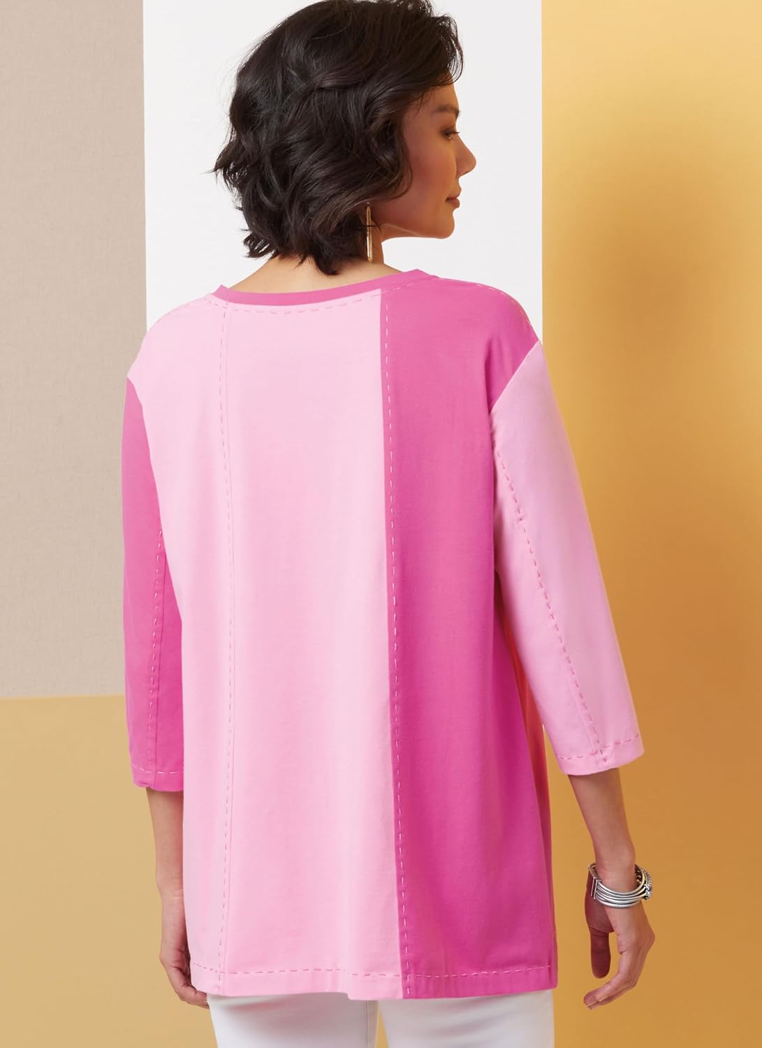 Butterick B7023A Misses' Loose-Fitting Knit Tunics Sewing Pattern Packet by Katherine Tilton, Design Code B7023, Sizes XS-S-M-L-XL-XXL