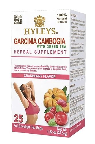 Miniatura 8 de Hyleys Wellness Garcinia Cambogia - Té verde naranja - 25 bolsas - (100% natural, sin azúcar, sin gluten y sin OMG)