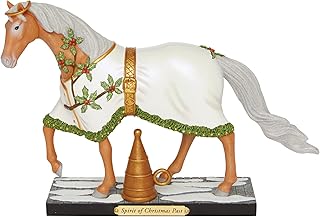 Enesco The Trail of Painted Ponies Spirit of Christmas Past Figurine, 7.2 Inch, Multicolor
