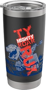 DinoTrux Ty Rux Huge Roar Stainless Steel Insulated Tumbler