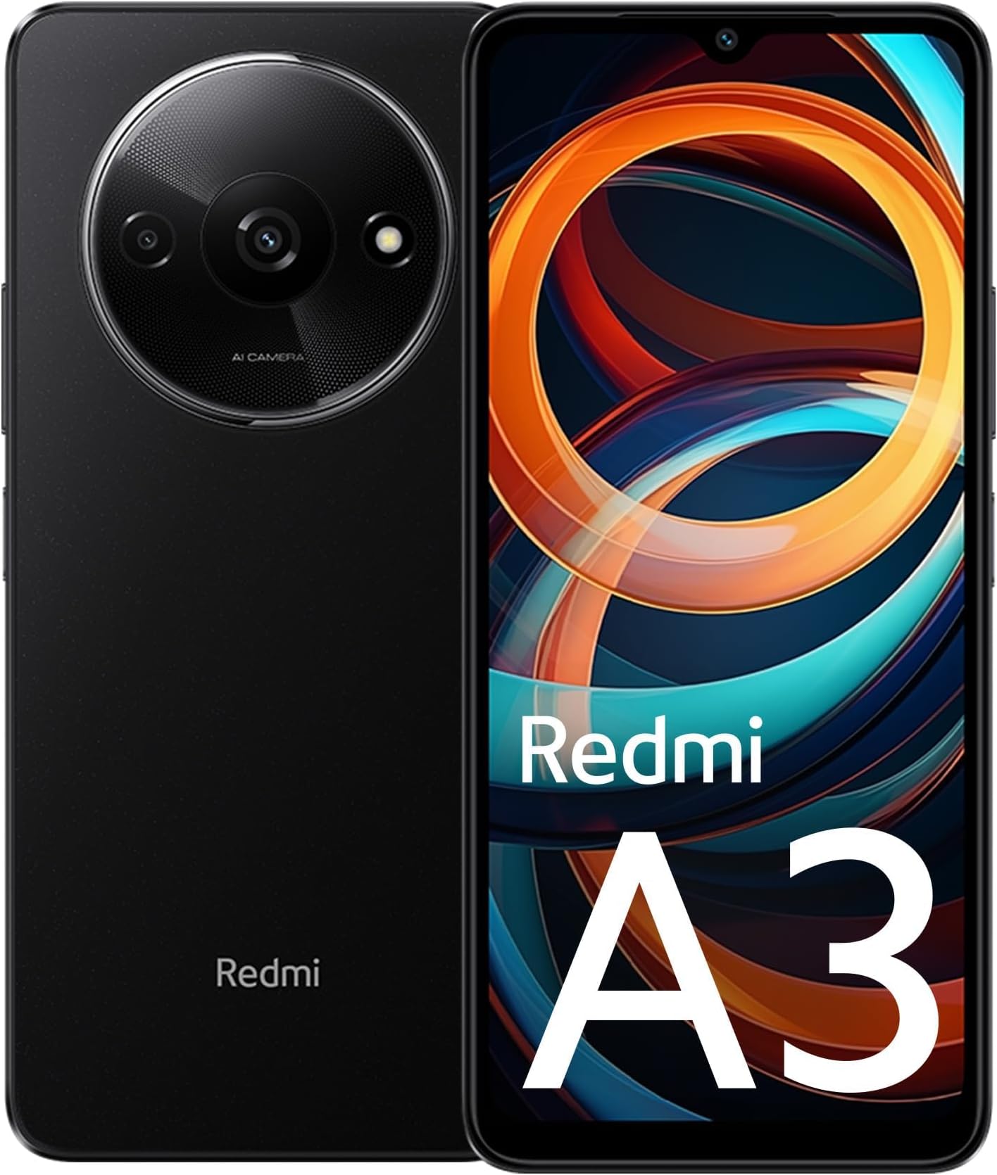Redmi a3 Midnight Black 4gb 128gb