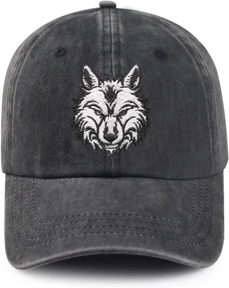 Dragon Embroidered Hat for Men Women Dad Hat Baseball Cap Adjustable Unisex