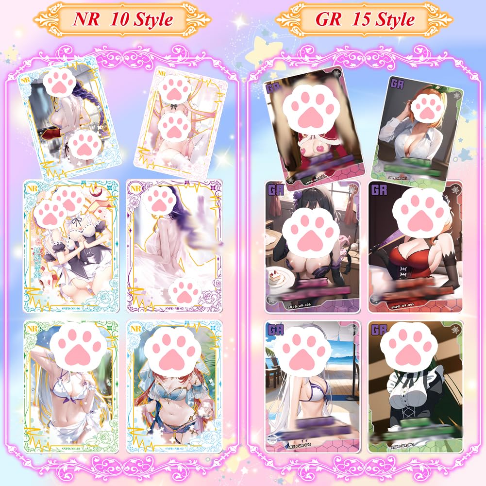 Girls Party Series 6 – Starry Sky Love (1 boîte) – Ensemble de cartes de qualité supérieure – Collection Attractive Waifu (SNPD 06)