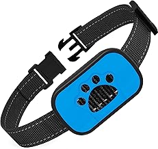 Unnecessary Barking Prevention Collar, Ultrasonic Mode, Collar for Small/Medium-Sized Dogs, 7 Levels of Peep Sound & Vibration, For Training, Dogs, Lessing Collar, No Current Shock, Prevention Goods