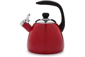 Farberware Bella Enamel Whistling Tea Kettle